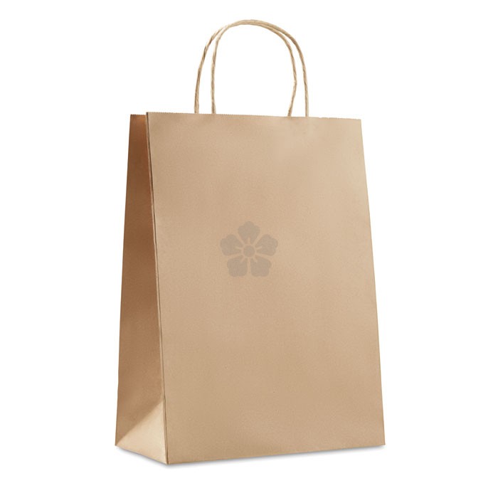 Paper bags store with logo