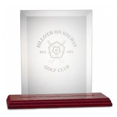 Glass Plaque