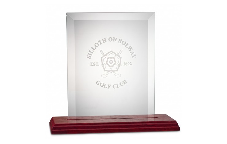 Glass Plaque