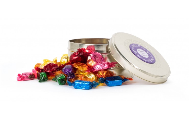 Gold Quality Street Tin