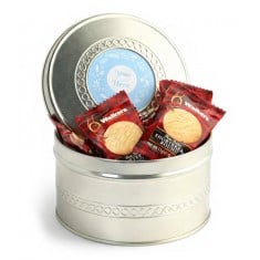 Golden Treat Tin - Mini Shortbread Biscuits
