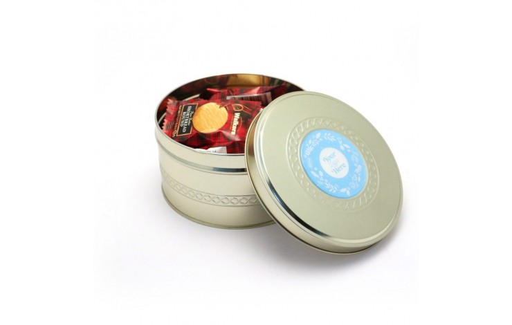 Golden Treat Tin - Mini Shortbread Biscuits