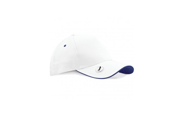 Golf Cap With Pro Style Ball Marker