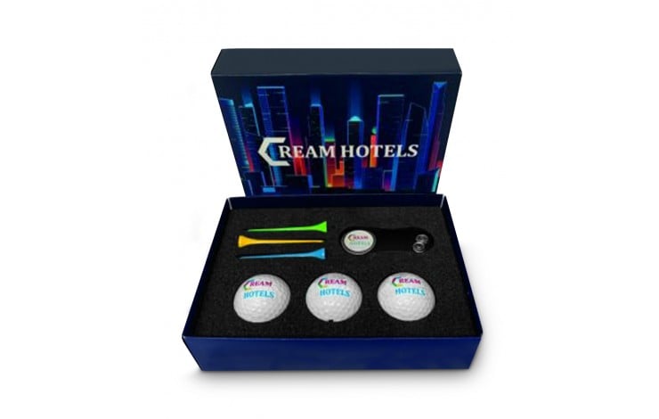 3 Golf Ball & Gift Set