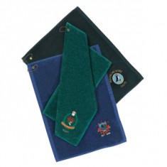 Velour Tri Fold Golf Towel