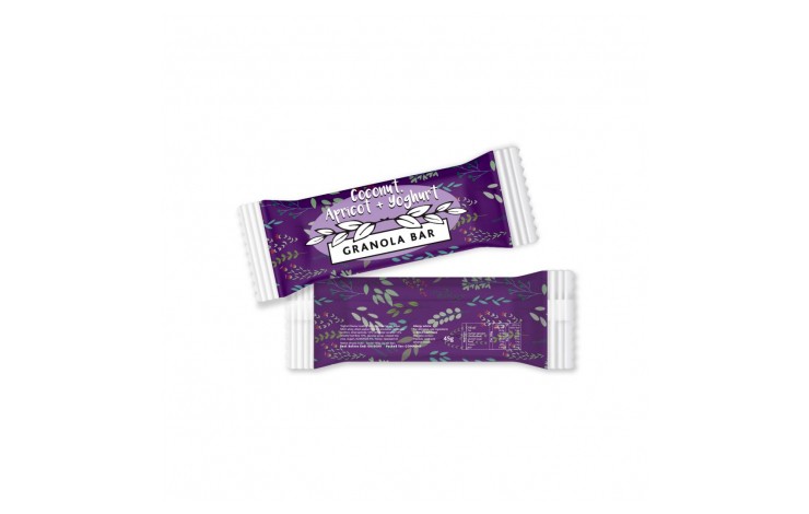 Granola Bar in Flow Wrapped Bag