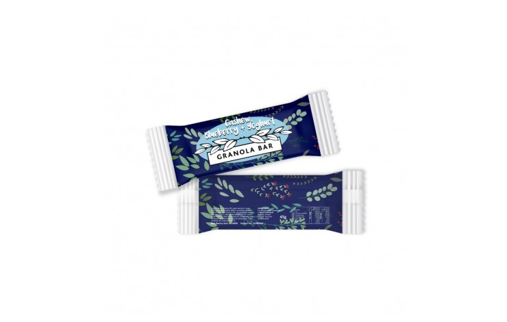 Granola Bar in Flow Wrapped Bag