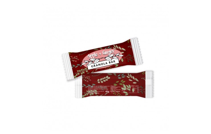 Granola Bar in Flow Wrapped Bag