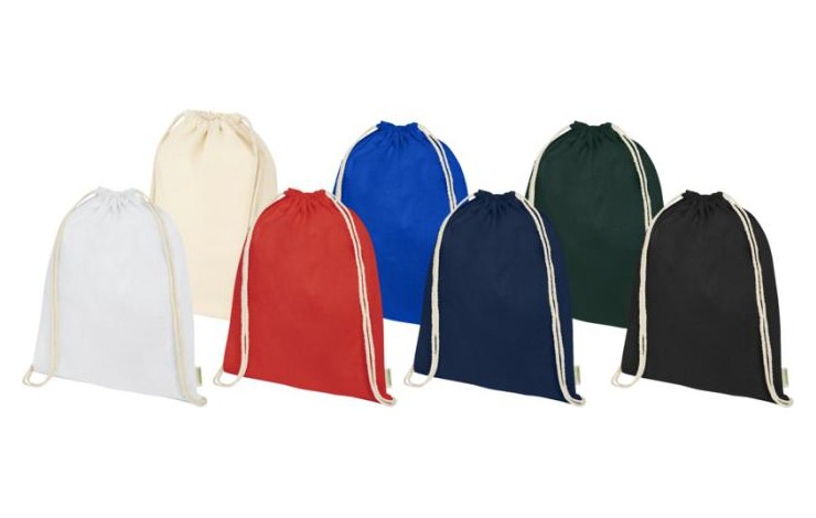 Grasmere Organic Cotton Drawstring Bag