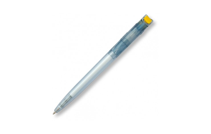 Recycled Clear Blue Ballpen