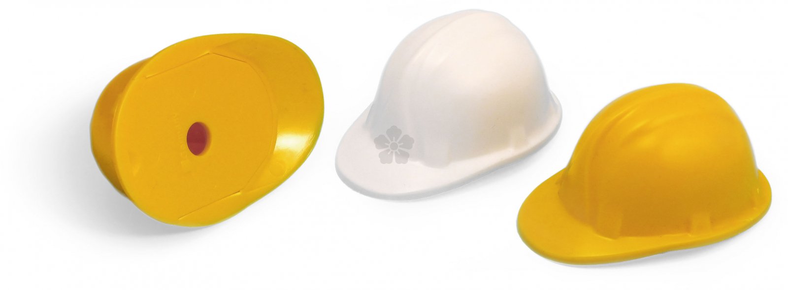 Promotional Green & Good Hard Hat Sharpener, Personalised by MoJo