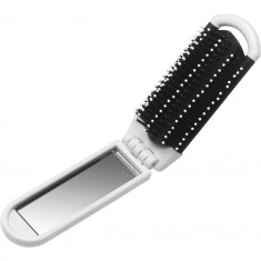 White Folding Hair Brush