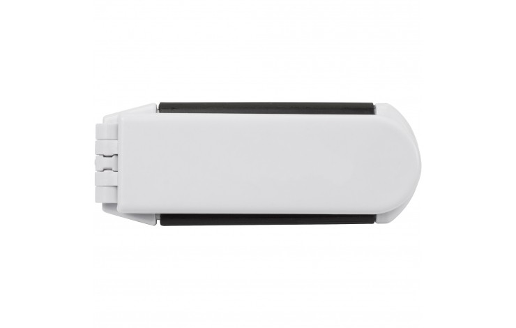 White Folding Hair Brush