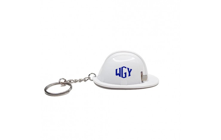 Hard Hat Tape Measure Keyring