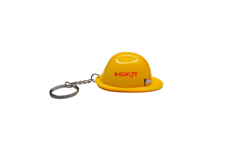 Hard Hat Tape Measure Keyring