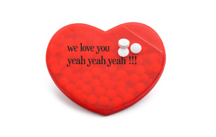 Heart Mint Card