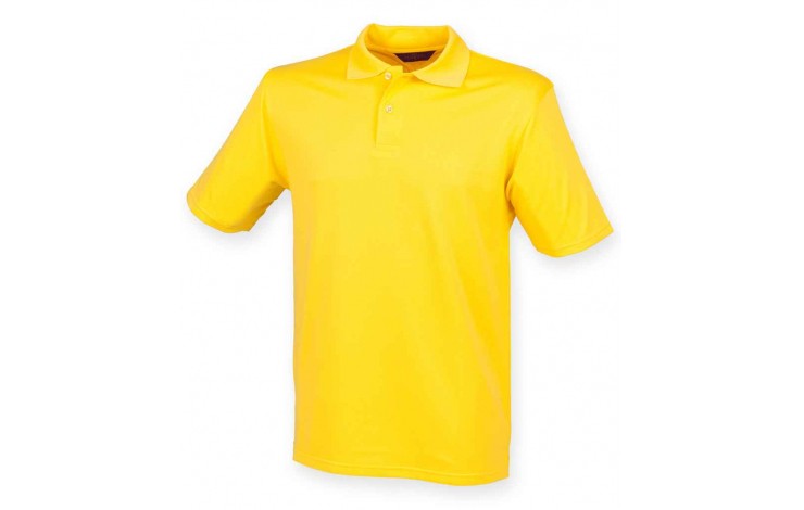 Henbury Coolplus® Wicking Piqué Polo Shirt