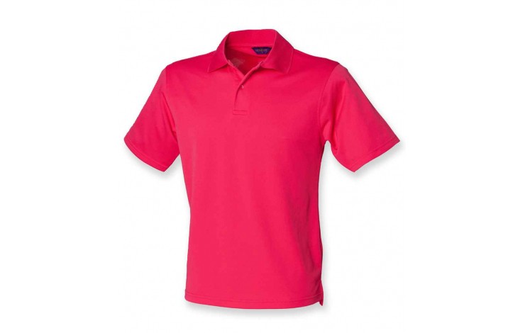 Henbury Coolplus® Wicking Piqué Polo Shirt