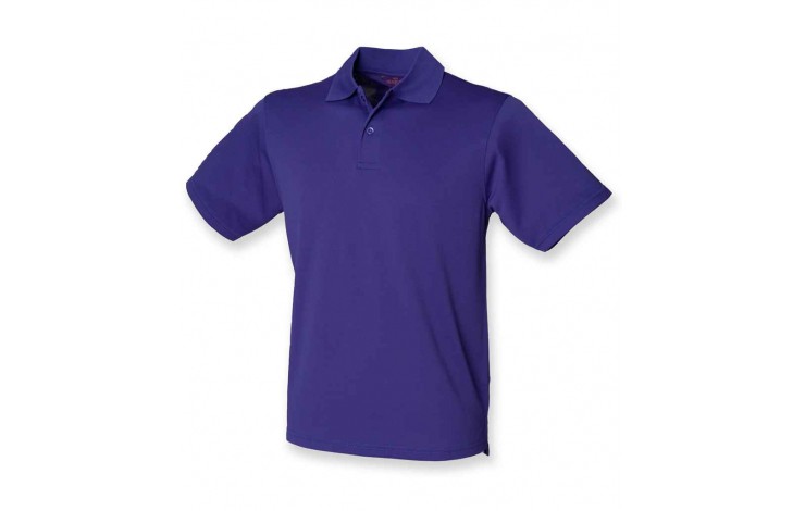 Henbury Coolplus® Wicking Piqué Polo Shirt