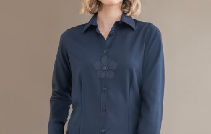 Henbury Long Sleeved Wicking Shirt