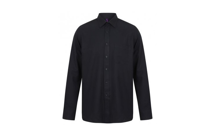 Henbury Long Sleeved Wicking Shirt