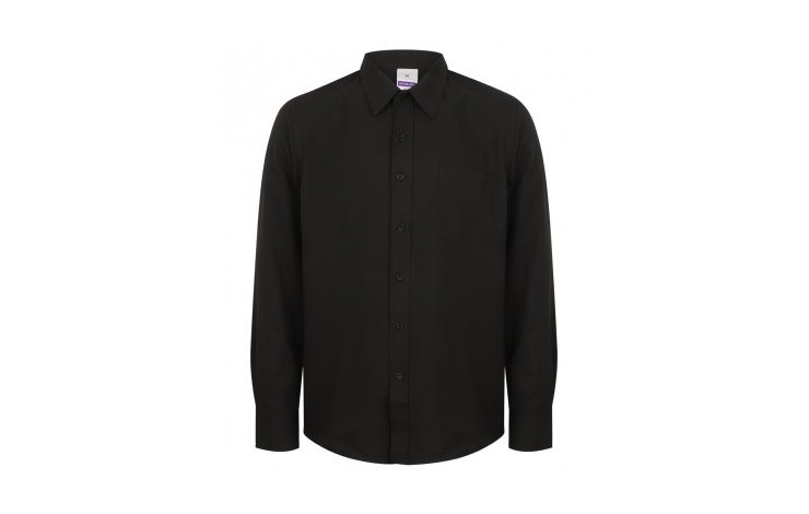 Henbury Long Sleeved Wicking Shirt