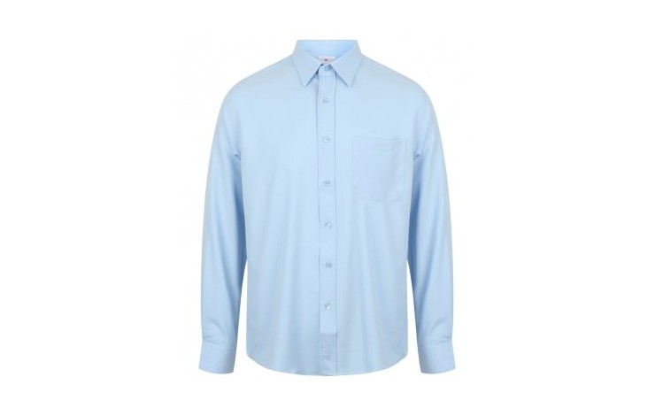 Henbury Long Sleeved Wicking Shirt