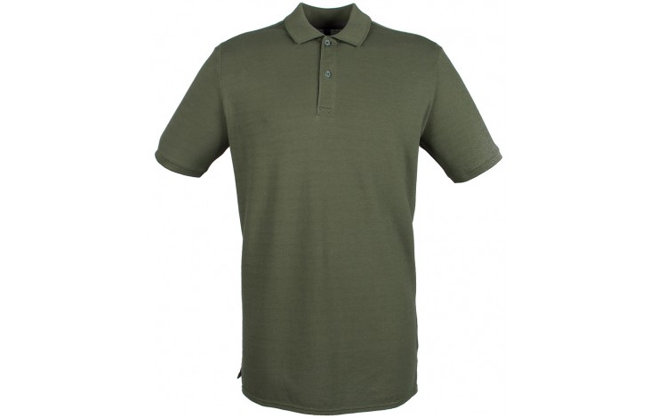 Henbury Modern Fit Cotton Pique Polo