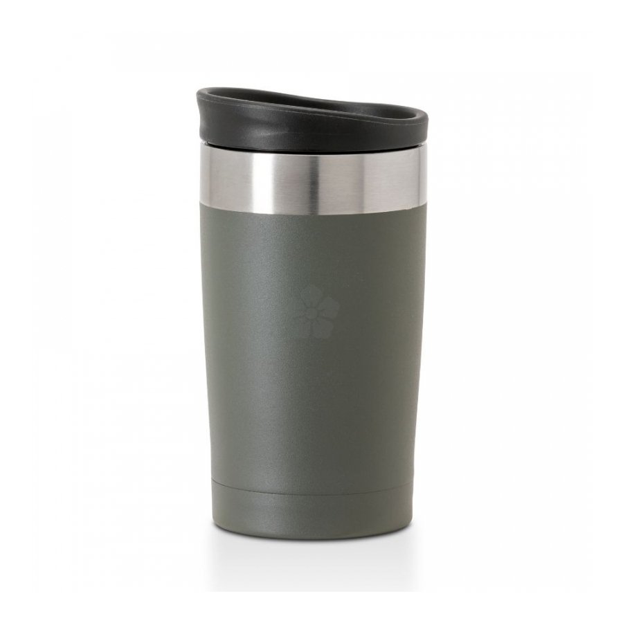 Promotional Metal Silver Travel Mug, Personalised by MoJo Promotions