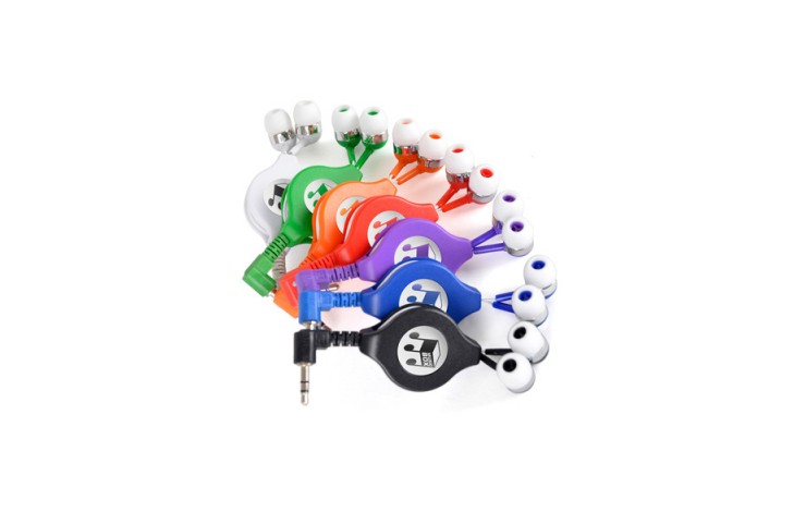 Retractable Holly Earphones