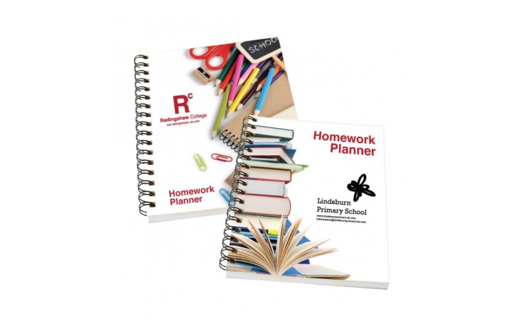 Customisable Diaries, Customized Notebooks and Planners | Bookblock custom homework diaries