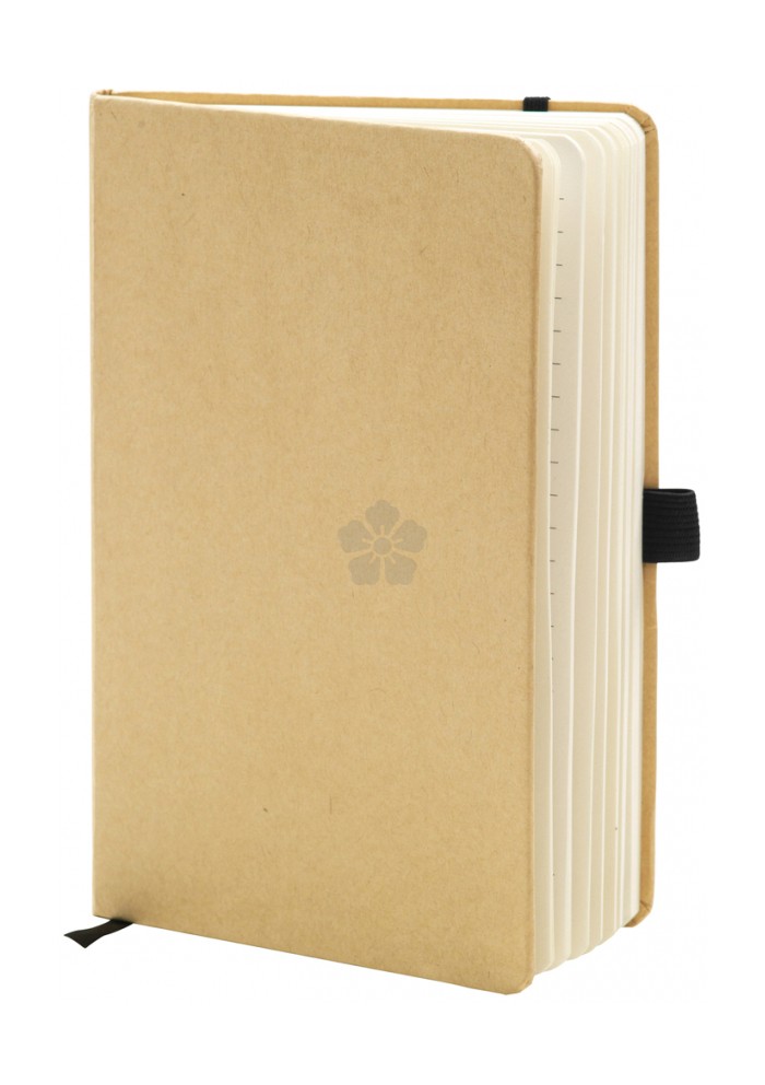 Promotional Hoton A5 Kraft Paper Notebook, Personalised by MoJo Promotions