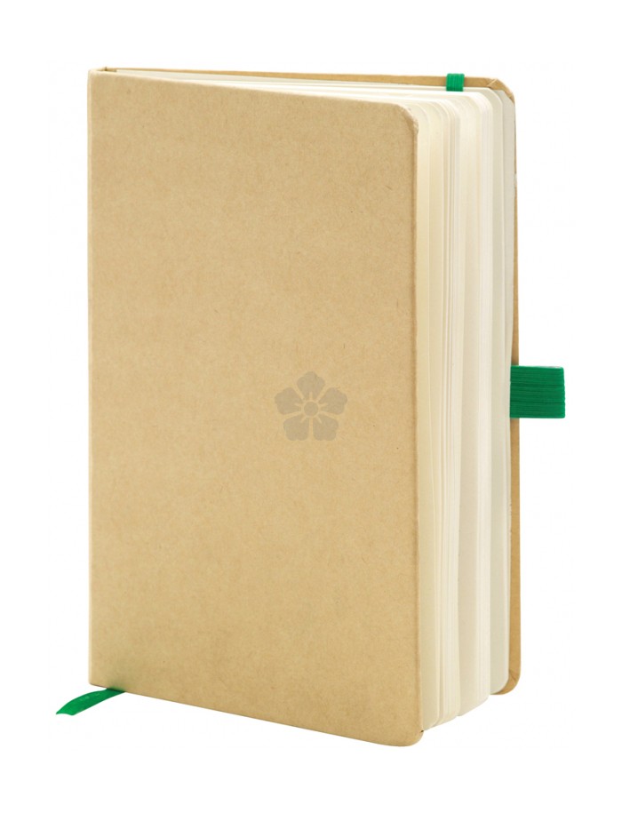 Promotional Hoton A5 Kraft Paper Notebook, Personalised by MoJo Promotions