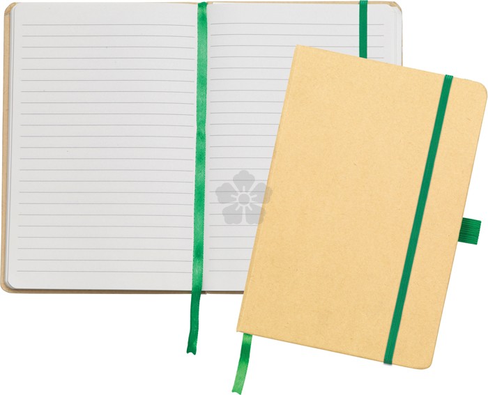 Promotional Hoton A5 Kraft Paper Notebook, Personalised by MoJo Promotions