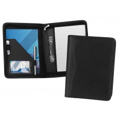 Houghton PU A5 Zipped Ring Binder Folder