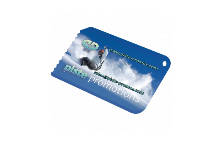 Ice Scraper & Tyre Gauge Card