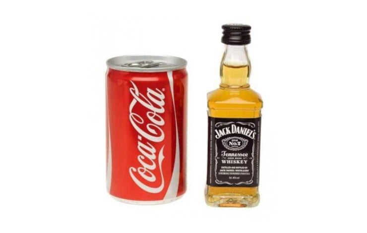 Jack Daniels & Coke Mini