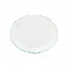 Jade Glass Round Coaster