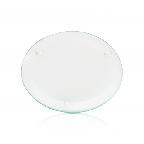 Jade Glass Round Coaster