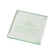 Jade Glass Square Coaster