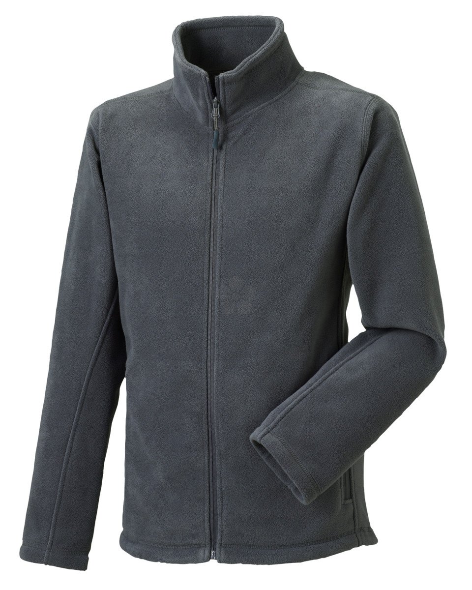 Promotional Russell Colours Full Zip Outdoor Fleece, Personalised by