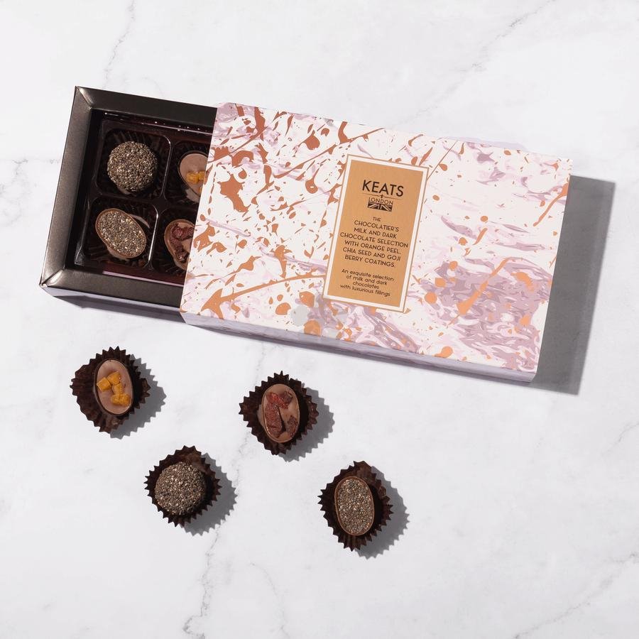 Promotional Keats of London Luxury Chocolate Selection, Personalised by