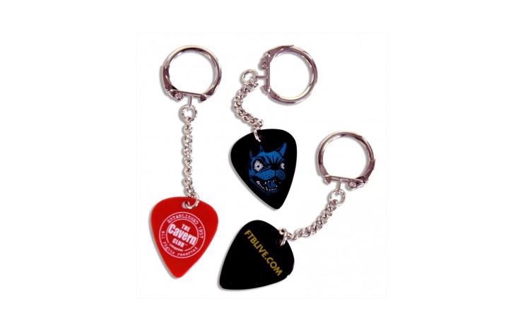 Keyring Guitar Plectrum