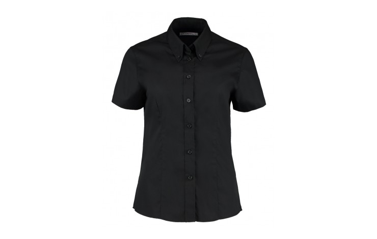 Kustom Kit Ladies' Corporate Short Sleeve Oxford Shirt