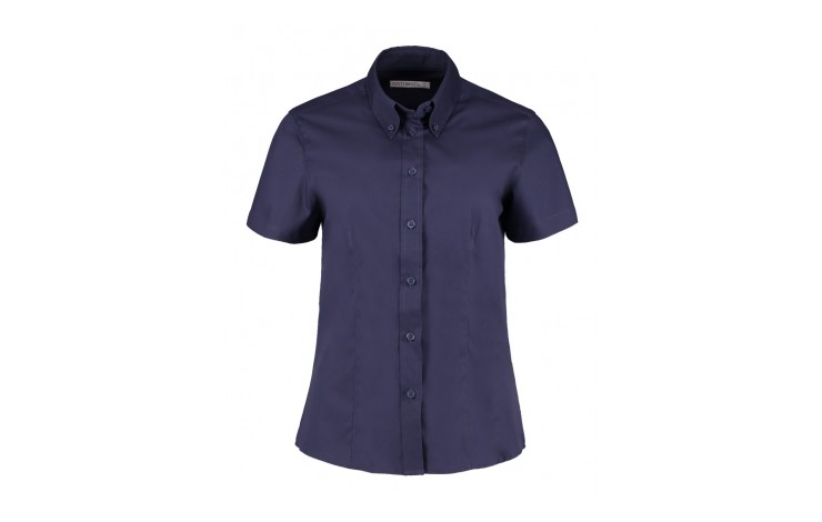 Kustom Kit Ladies' Corporate Short Sleeve Oxford Shirt