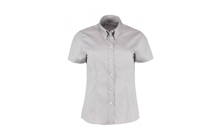 Kustom Kit Ladies' Corporate Short Sleeve Oxford Shirt