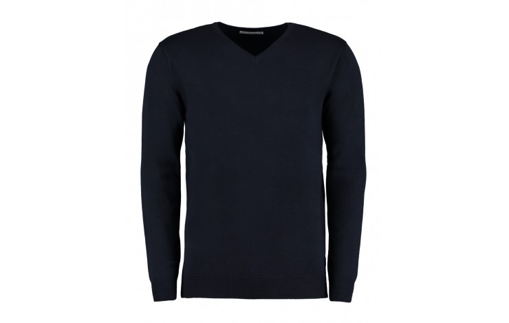 Kustom Kit Men's Arundel Long Sleeve V-Neck Sweater