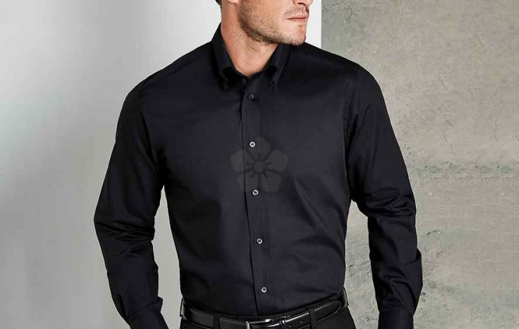 Kustom Kit Men's City Long Sleeve Business Shirt