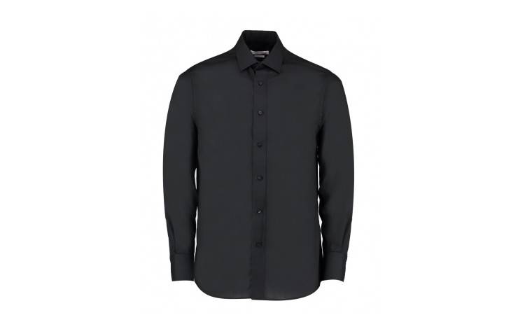 Kustom Kit Men's Tailored Fit Long Sleeve Business Shirt