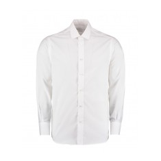 Kustom Kit Men's Tailored Fit Long Sleeve Business Shirt